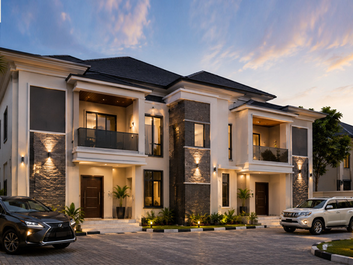 Residential duplex development